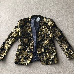 Black and Gold Blazer
